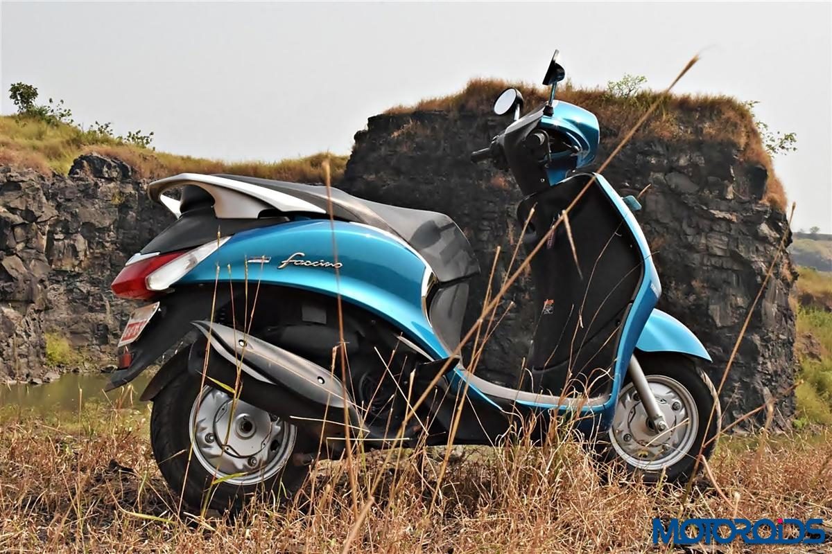 Yamaha Fascino side view