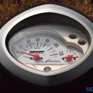 Yamaha Fascino speedometer