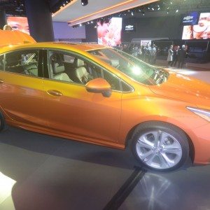 Chevrolet Cruze Hatchback side profile