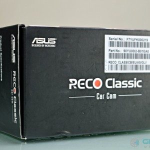 Asus RECO Classic dash cam box