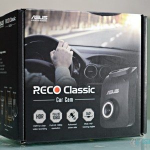 Asus RECO Classic dash cam box