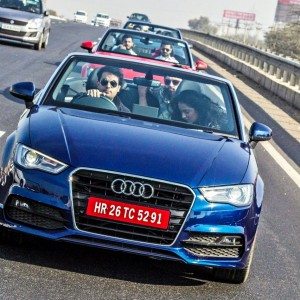 Audi A  TFSI cabriolet drive