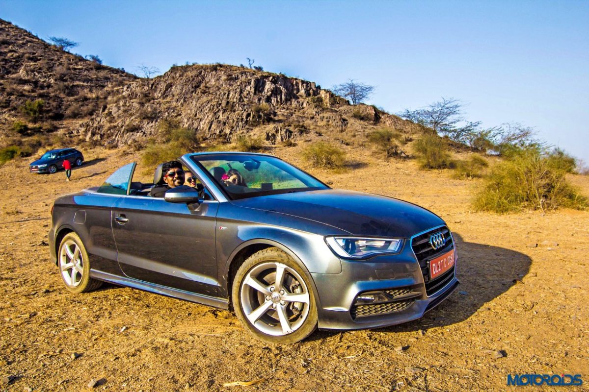 Audi A  TFSI cabriolet drive