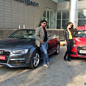 Audi Gurgaon A  TFSI cabriolet drive