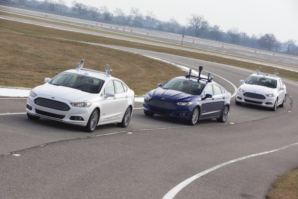 Autonomous Ford Fusion Hybrid