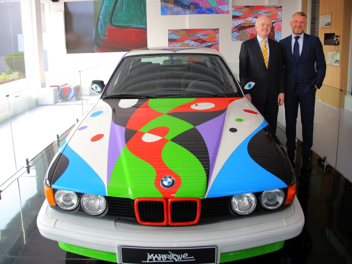 BMW Art Car by C  sar Manrique