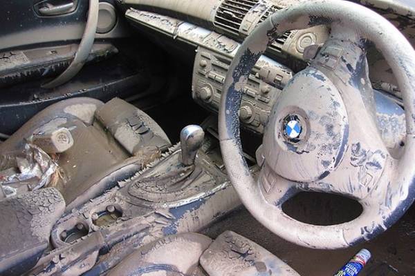 Chennai floods damage BMW interiors