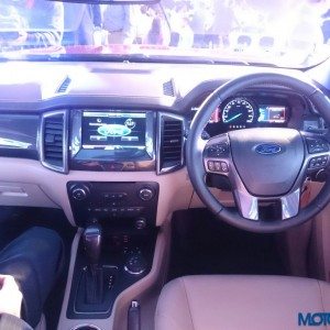 Ford Endeavour dashboard