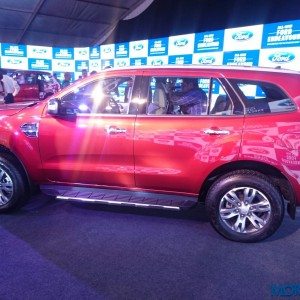 Ford Endeavour full side profile