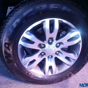 Ford Endeavour rear tyre