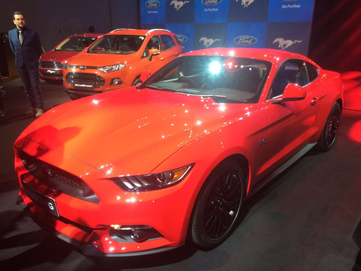 Ford Mustang India Motoroids