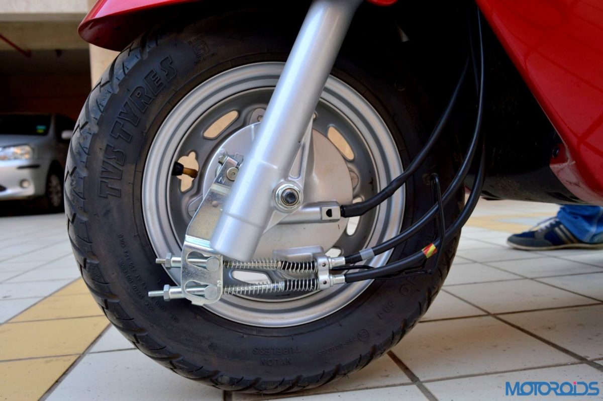 Hero Duet Front wheel with integrated braking