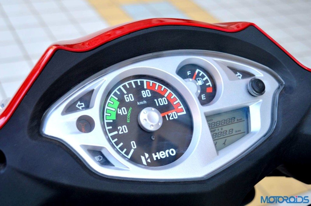 Hero Duet instrument cluster