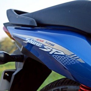 Honda CB Shine SP Rear section