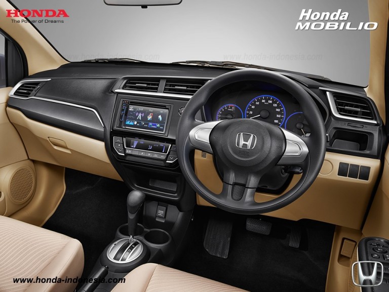 Honda Mobilio Indonesia launch dual tone interior