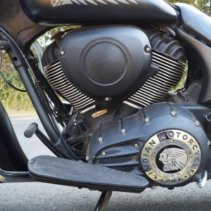 Indian Dark Horse engine and gearbox