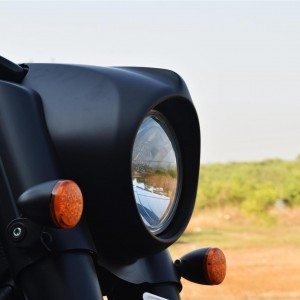 Indian Dark Horse headlight