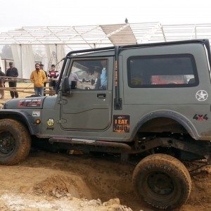 JK Tyre Ranger off roading event SUV tyre