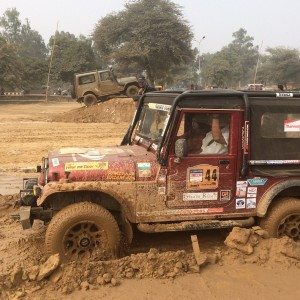 JK Tyre Ranger off roading event SUV tyre