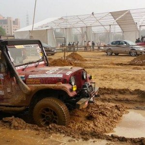 JK Tyre Ranger off roading event SUV tyre