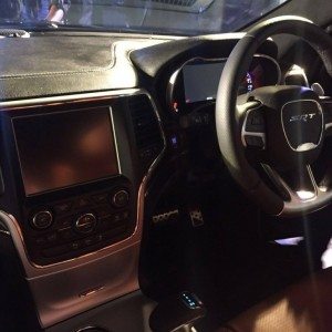 Jeep Grand Cherokee SRT interior