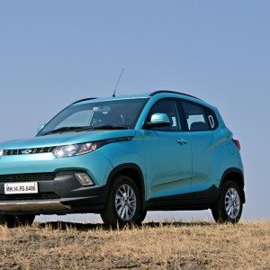 KUV  petrol review blue petrol front