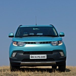 KUV  petrol review blue petrol front