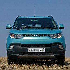 KUV  petrol review blue petrol front