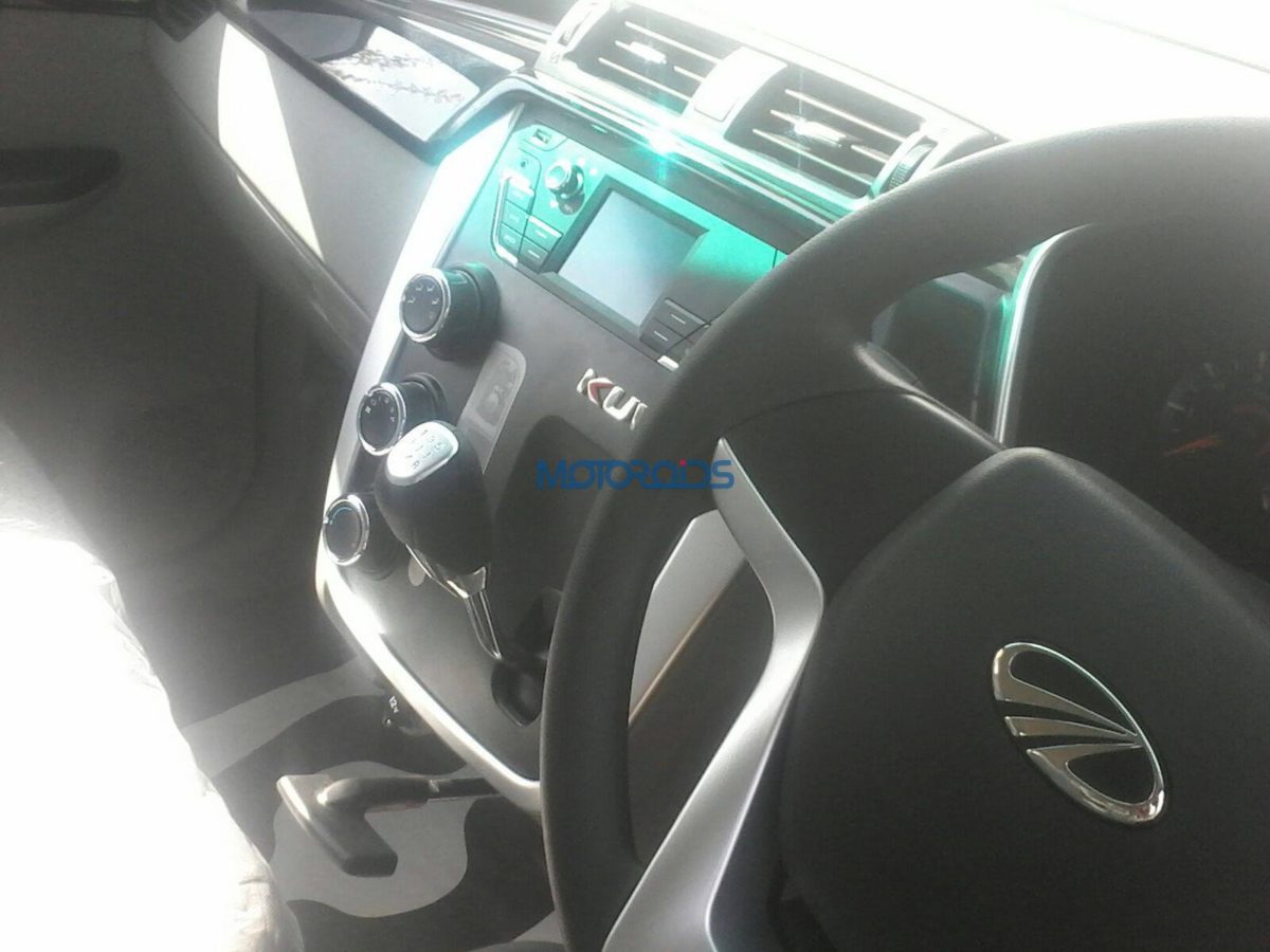 KUV interior spy images