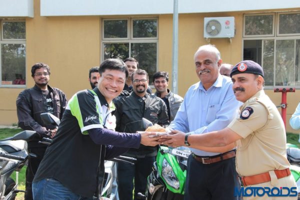 Kawasaki IDTR road safety clinic