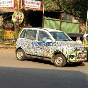 Mahindra Canto spy image