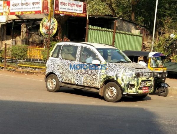 Mahindra Canto spy image