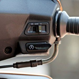 Mahindra Gusto  Review Details Switchgear