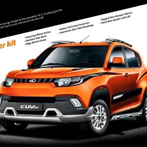 Mahindra KUV  accessories explorer kit