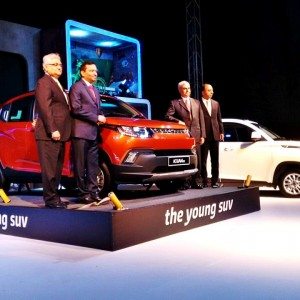 Mahindra KUV  launch images