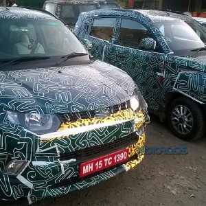 Mahindra KUV Spied