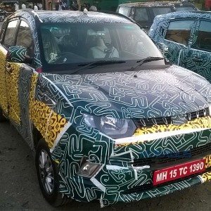 Mahindra KUV Spied