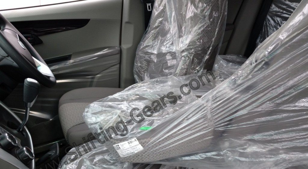 Mahindra KUV100 front seat