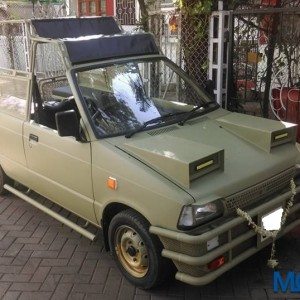 Maruti Gypsy  side profile