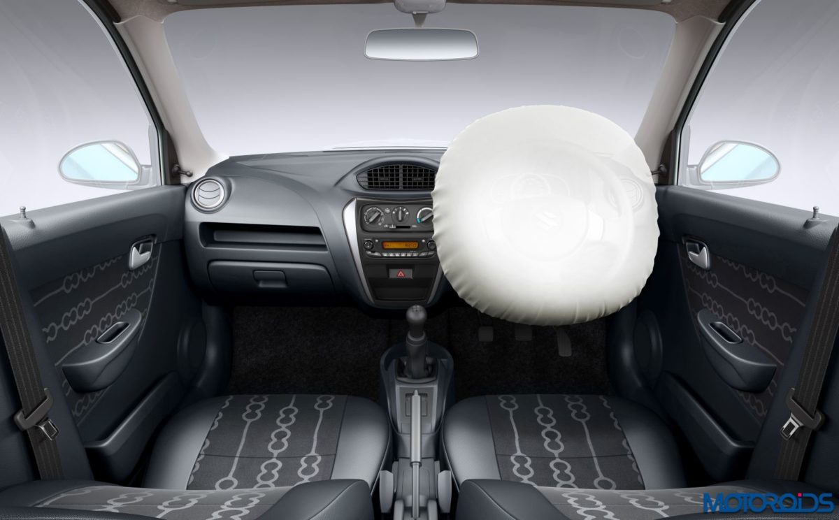 Maruti Suzuki Alto  With Optional Airbag