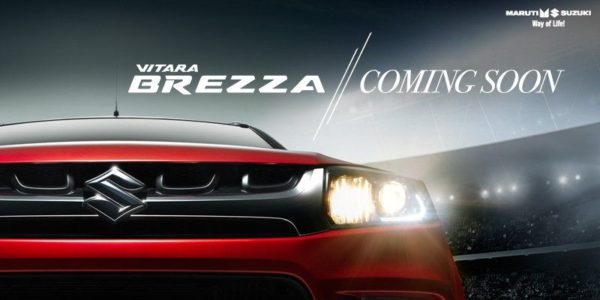 Maruti Suzuki Vitara Brezza teaser