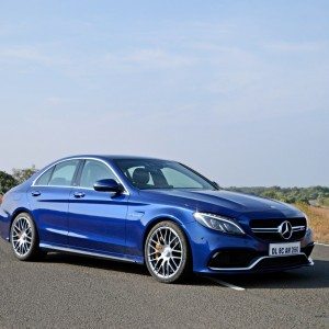 Mercedes AMG C  S Front right quarter profile