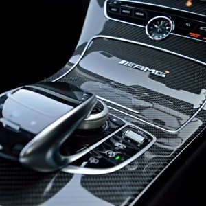 Mercedes AMG C  S Touchpad and comand center controls