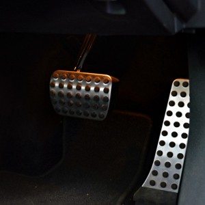 Mercedes AMG C  S drilled pedals