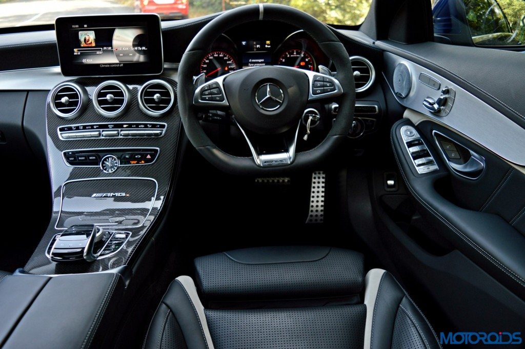 Mercedes-AMG C 63 S driver's perspective (151)