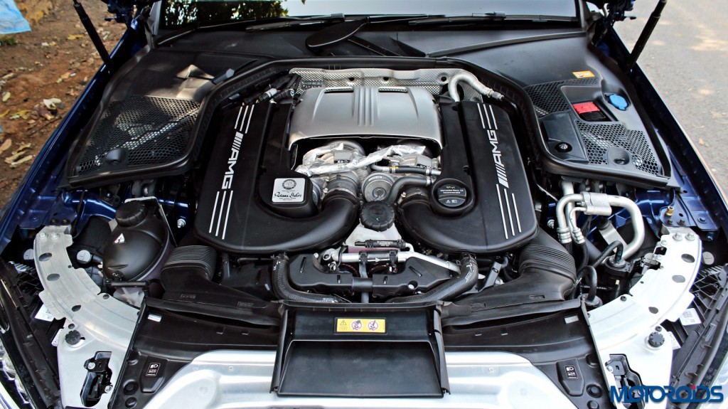 Mercedes-AMG C 63 S engine bay(237)