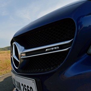 Mercedes AMG C  S front grille