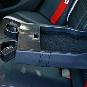 Mercedes AMG C  S rear seat armrest and space