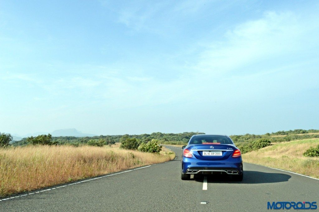 Mercedes-AMG C 63 S rear view(19)