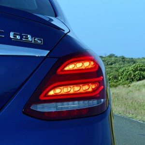 Mercedes AMG C  S tail lights